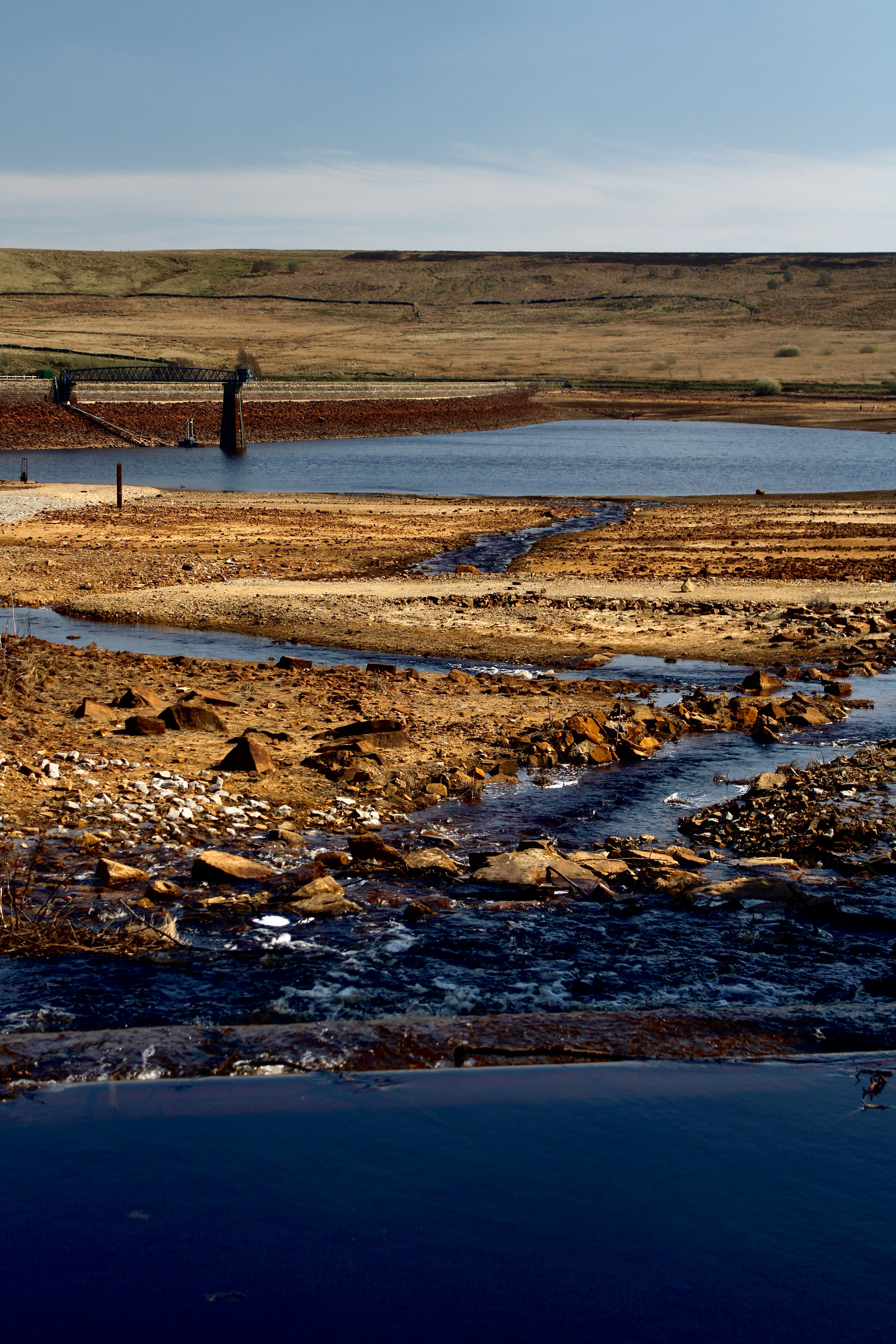 A sandy reservoir